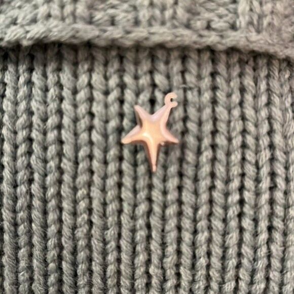 Express Wool Acrylic Blend Open Sweater Cardigan. Seafoam color. Size SP - Picture 7 of 9